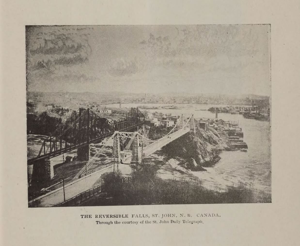The Reversible Falls, St. John, N.B (from Neith vol. 1, no. 1)